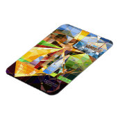 Grace and Mercy Tree of Life Christelijke kunst Magneet (Linkerzijde)