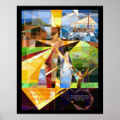 Grace and Mercy Tree of Life Christelijke kunst Poster (Voorkant)