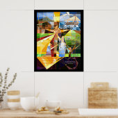 Grace and Mercy Tree of Life Christelijke kunst Poster (Keuken)