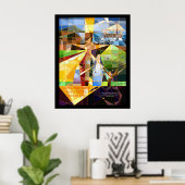 Grace and Mercy Tree of Life Christelijke kunst Poster (Thuiskantoor)