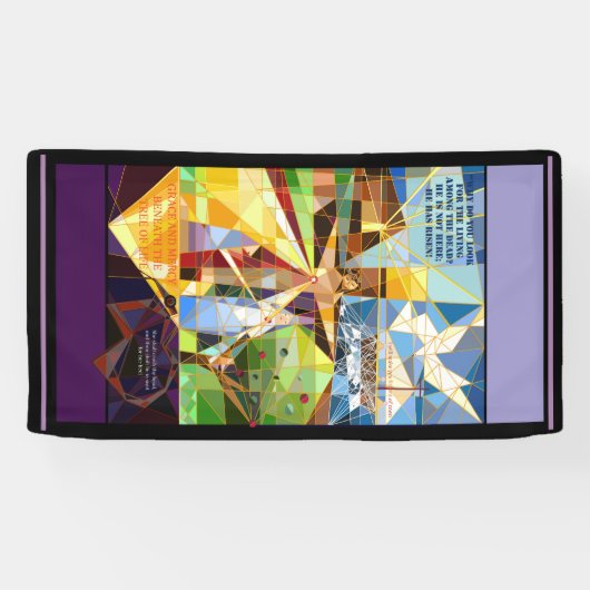 Grace and Mercy Tree of Life Christelijke kunst Spandoek (Horizontaal)