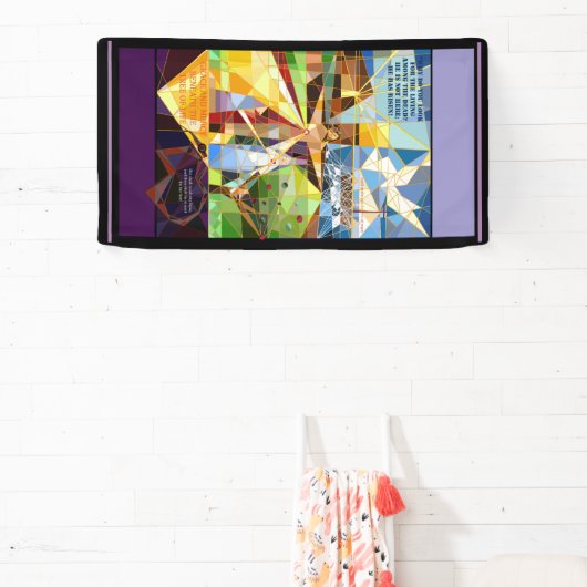 Grace and Mercy Tree of Life Christelijke kunst Spandoek (Insitu)