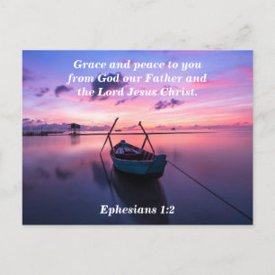 Grace and Peace to You Briefkaart Ephesians 1:2