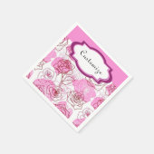 Grace & Appreciation Roses Napkins Servet (Hoek)