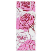 Grace & Apprecied Roses Wine Gift Bag Wijn Cadeautas (Achterkant)