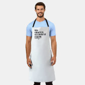 Grace Art Geloof Kunst Evangelie Grafische Schrift Schort (Gedragen)