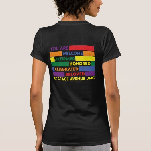 Grace Avenue Pride Shirt (Achterkant)