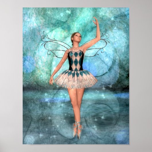 Grace Ballerina Fairy Poster (Voorkant)