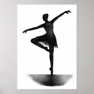 "Grace" ballerina poster