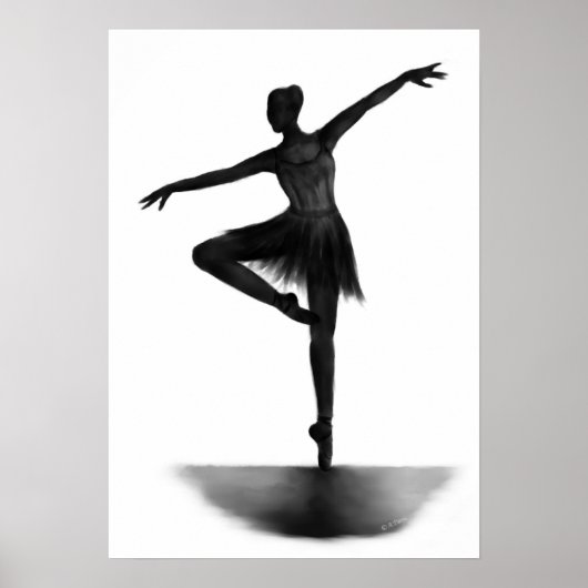 "Grace" ballerina poster (Voorkant)