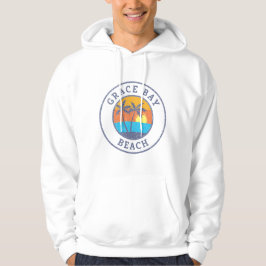 Grace Bay Beach, Turks en Caicos Faded Classic Hoodie