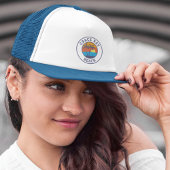 Grace Bay Beach, Turks en Caicos Faded Classic St. Trucker Pet