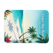Grace Bay Beach Turks en Caicos Magneet (Horizontaal)