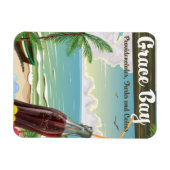 Grace Bay, Providenciales, Turks en Caicos Travel Magneet (Horizontaal)