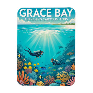 Grace Bay, Providenciales Turks- en Caicoseilanden Magneet