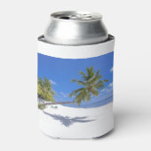 Grace Bay, Turks en Caicos Sand & Blue Ocean Waves Blikjeskoeler (Blikje Voorkant)