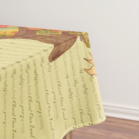 Grace Before Meals Thanksgiving tafelkleed (Voorbeeld)