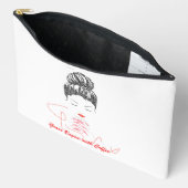 Grace Begint met Koffie Typografie Etui (Open)