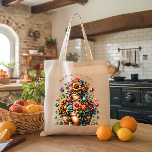 Grace Blooms Best In Company Tote Bag
