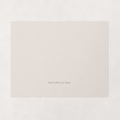 Grace Blush Minimaal Kruis Religieus Bedankkaart