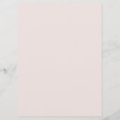 Grace Blush Minimal Kruis Favor Tafelkaart (Achterkant)