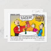 Grace Café briefkaart (Voorkant / Achterkant)