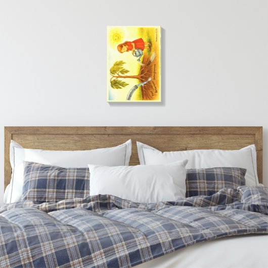 Grace Canvas Afdruk (Insitu (Slaapkamer))