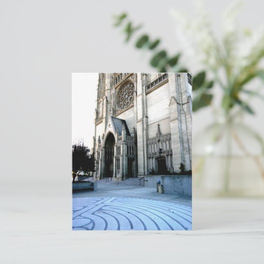 Grace Cathedral Briefkaart (Staand voorkant)