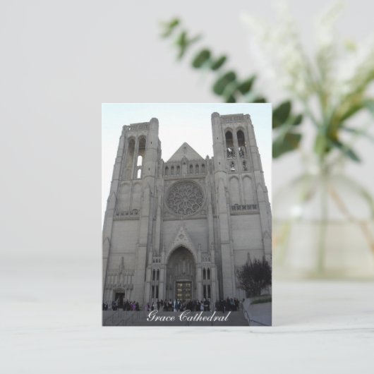 Grace Cathedral Briefkaart (Staand voorkant)