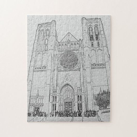 Grace Cathedral Legpuzzel (Verticaal)