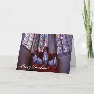 Grace Cathedral orgel kerst wenskaart Feestdagen Kaart