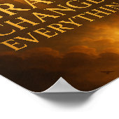 Grace Changes Everything Christian  Poster (Hoek)