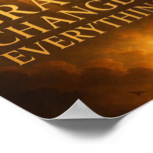 Grace Changes Everything Christian  Poster (Hoek)