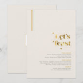 Grace Clinton Menu Goud/Zilver ID887 (Voorkant / Achterkant)