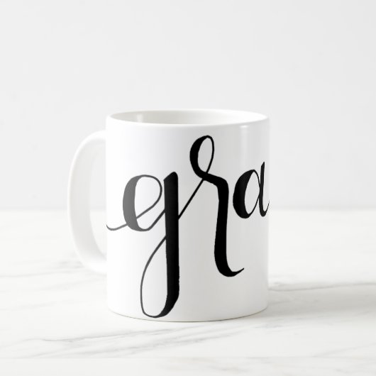 Grace Coffee Mok (Voorkant links)