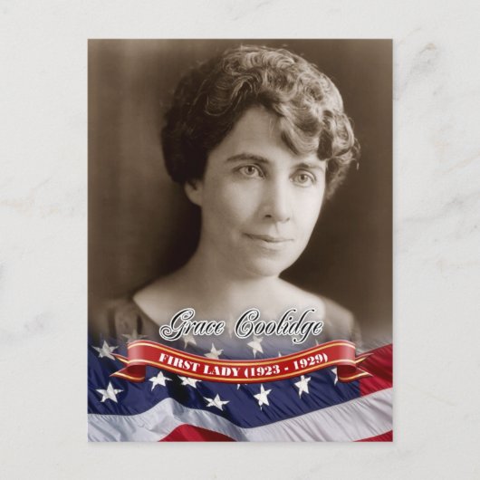 Grace Coolidge, First Lady of the U.S. Briefkaart (Voorkant)