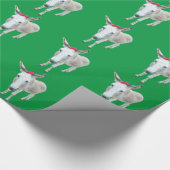 Grace de Donkey met een rode pootpapier Cadeaupapier (Hoek)