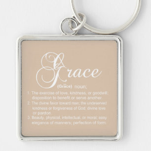 Grace Definition Sleutelhanger