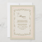 Grace en Flare Religieuze Uitnodiging (Voorkant)