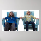 Grace en Frankie Sitting Poster (Voorkant)