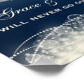 Grace en legance zullen nooit uit de stijl komen poster (Hoek)