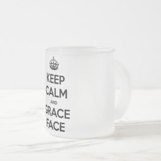 Grace Face Mok (Voorkant rechts)