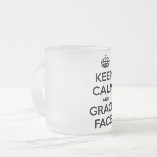 Grace Face Mok (Voorkant links)