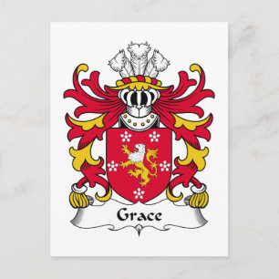 Grace Family Crest Briefkaart
