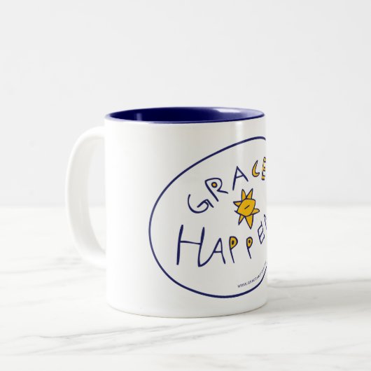 Grace gebeurt 11oz Mok (Voorkant links)
