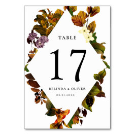 Grace  gepersonaliseerde tabel nummer Kaart