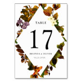 Grace  gepersonaliseerde tabel nummer Kaart (Voorkant)