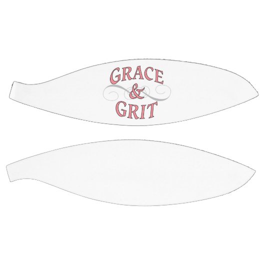 Grace & Grit in roze en grijs Basketbal (Panelen)