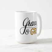 Grace & GRIT Koffiemok (Voorkant rechts)