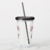 Grace & Grit voor de stoere dame Acryl Drinkbeker (Links)